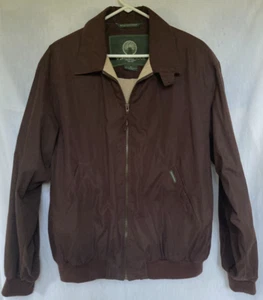 Weatherproof Garment Company Jacket Dark Brown Med. Zippered Inside Pocket 517Ja - Picture 1 of 7