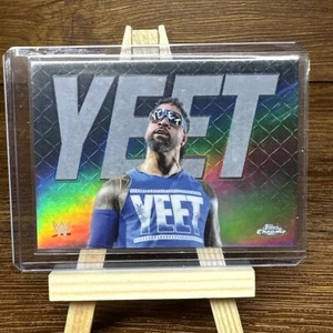 2025 Topps Chrome WWE Jey Uso Yeet Persona Refractor #P-JU SSP Case Hit - Imagen 1 de 6
