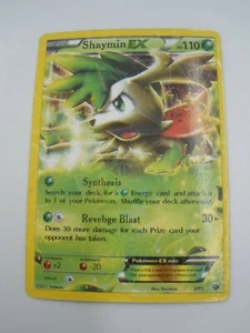 Pokemon Card Shaymin Ex Hp 110 2017 Yellow Border Basic Holographic 5/99 - Picture 1 of 2