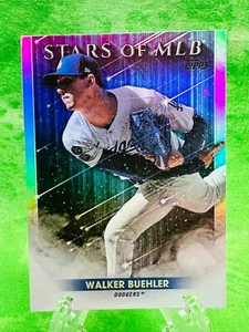 Walker Buehler 2022 Topps Series 2 Stars Of The MLB #SMLB-32 Los Angeles Dodgers - Bild 1 von 11