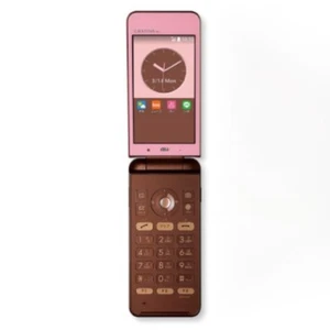 [New] KYOCERA KYF31 GRATINA 4G au WIFI FLIP PHONE KEITAI ANDROID UNLOCKED PINK - Picture 1 of 6
