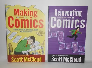 MAKING COMICS and REINVENTING COMICS by Scott McCloud - Picture 1 of 3