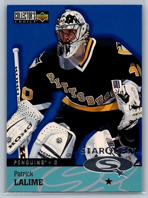 1997-98 Collector's Choice #SQ40 Patrick Lalime StarQuest - Image 1 of 2