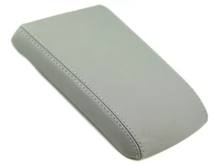 Fits 04-09 Cadillac SRX Gray Leather Synthetic Center Console Lid Armrest Cover - Bild 1 von 6