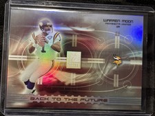 2003 Donruss Elite - Back to the Future #BF-8 Warren Moon 0131/1000