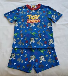 Disney Pixar Toy Story Toys Boys Blue Printed 2 Piece Pyjama Set Size 10 New - Picture 1 of 5