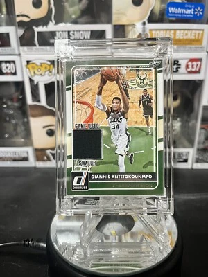 giannis antetokounmpo Jersery Fusion Game Worn Swatch - Image 1 of 4