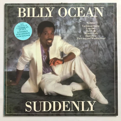 Billy Ocean – Suddenly Vinyl LP Album 1984 - Caribbean Queen, Loverboy - Imagem 1 de 4