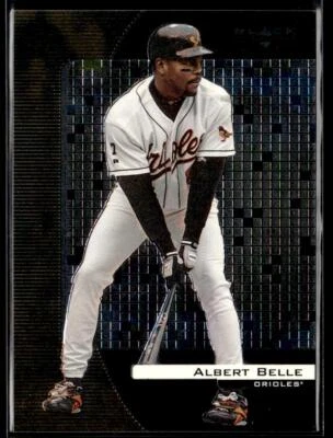 2000 Upper Deck Black Diamond #13 Albert Belle Baltimore Orioles - Image 1 of 2