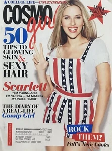 Cosmo Girl Magazine November 2008 Scarlett Johansson Jessica Simpson Chris Rock - Picture 1 of 12