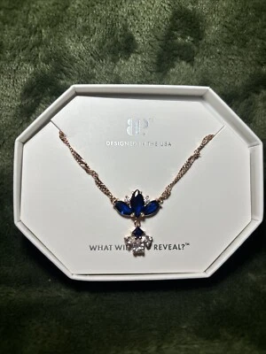 Bomb Party September 2024 “Dreams Of Shimmering Love” Rose Gold Sapphire - Image 1 of 2