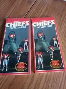Kansas City Chiefs 1987 Media Guide - Picture 1 of 4