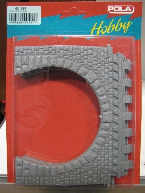 POLA Hobby 581 scala H0 due Portali per tunnel a due binari - Immagine 1 di 1