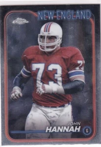 Topps Chrome 2024 NFL No. 129 John Hannah - Bild 1 von 2
