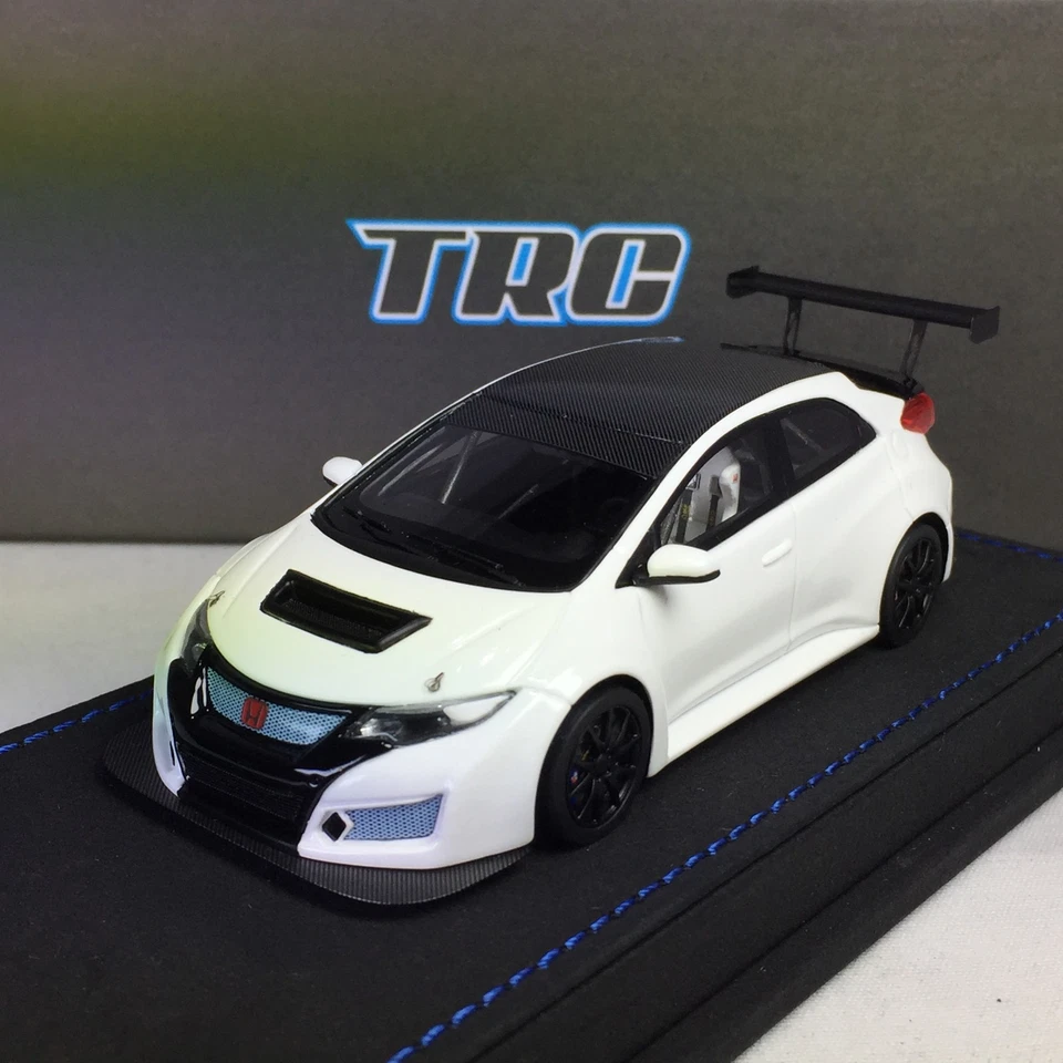 1/43 Peako Honda Civic FK2 TRC Race Test Car JAC 2017 White Ltd 100 pcs WTCC - Image 1 of 1