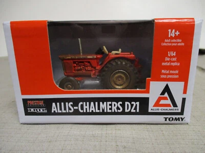 Custom "Muddy" Allis Chalmers Model D21 Toy Tractor, 1/64 Scale, NIP - Image 1 of 4