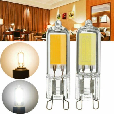 Mini G9 220V COB LED Bulbs 3W 5W Glass Crystal Light Replace 45W Halogen Lamp GD - Image 1 of 4