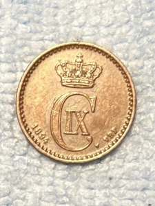 Denmark - 1 Ore 1894 - Picture 1 of 2