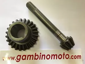 COPPIA CONICA FRESA DENTI 9/24 MOTOCOLTIVATORE VALPADANA VMC14 TIPO VECCHIO - Foto 1 di 2