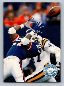1991 Pro Set Platinum #240 Rodney Hampton New York Giants - Picture 1 of 2