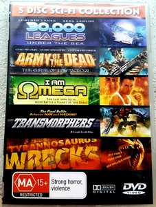 Tyrannosaurus Wrecks DVD + Transmorphers + Army of The Dead + I Am Omega SCI-FI - Bild 1 von 6