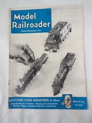 Railroad Model Craftsman June 1950 Vol. 17 No. 6 (ZX) - Image 1 of 4