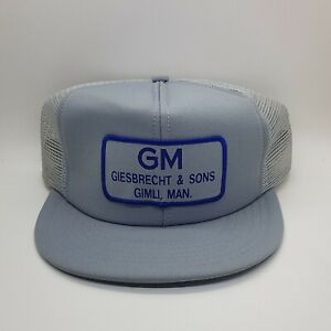 GM Giesbrecht & Sons Gimli MB Vintage Truckers Dad Hat Baseball Cap