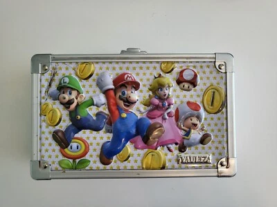 Школьная коробка Super Mario Supply 8,25 x 5,5 дюйма Toad Luigi Princess Peach Vaultz - Изображение 1 из 4