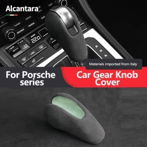 Cubierta de perilla de cambio de palanca de cambios de coche para Porsche Macan Panamera Boxter 718 - Imagen 1 de 12