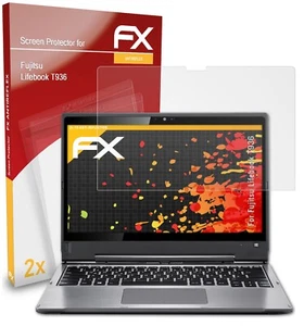 atFoliX 2x Screen Protection Film for Fujitsu Lifebook T936 matt&shockproof - Picture 1 of 8