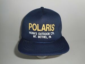 Vintage 80s Polaris Mt Bethel Pennsylvania Foam Insulated Snapback Hat Cap