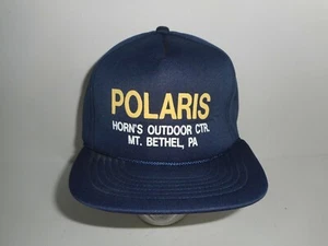 Vintage 80s Polaris Mt Bethel Pennsylvania Foam Insulated Snapback Hat Cap - Picture 1 of 7