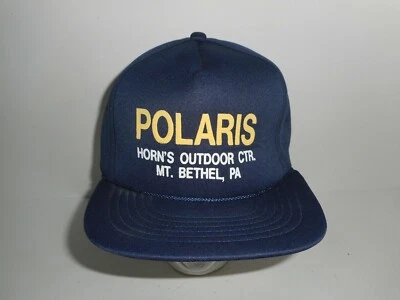Vintage 80s Polaris Mt Bethel Pennsylvania Foam Insulated Snapback Hat Cap - Image 1 of 4