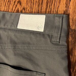 Peter Millar eb66 Performance 5 Pocket Pants Men’s 38x34 Dark Grey