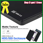 USB 3.0 bis 2,5 Zoll Festplattengehäuse SATA HDD SSD externe Festplatte Festplattenbox
