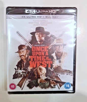 4K UHD BLU-RAY ONCE UPON A TIME IN THE WEST   BRAND NEW SEALED UK STOCK - Image 1 of 2