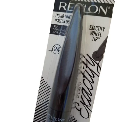 Revlon Colorstay EXACTIFY Liquid Eye Liner Wheel Tip 24 Hour 102 Sparkling Black - Image 1 of 4
