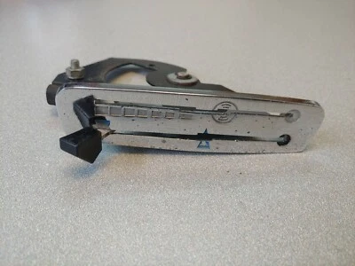 NICE USED ORIGINAL PORSCHE 356B 356C 356SC CHROME DASH VENT HEAT BLOWER NLA 7 - Image 1 of 4