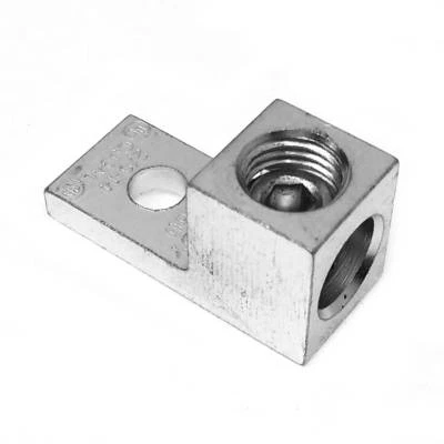 Burndy KA26U Aluminum Universal Terminal Lug, 1/4" Eye - Image 1 of 3