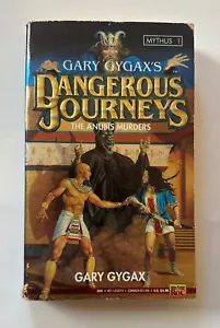 GARY GYGAX Dangerous Journeys THE ANUBIS MURDERS | 1992 Mass Market Paperback - Picture 1 of 9
