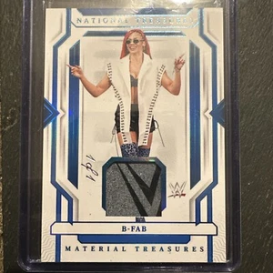 2024 Panini National Treasures Material Treasures WWE B-Fab 1/1 - Picture 1 of 2