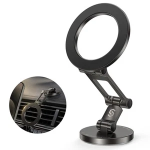 SYNCWIRE Passend für MagSafe Autohalterung Flexible Dreiachsen Magnetische Auto Handyhalterung... - Bild 1 von 7