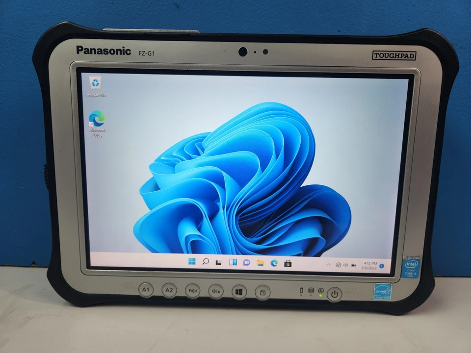 PANASONIC TOUGHPAD FZ-G1 MK2 INTEL CORE I5 4310U 2.0GHZ 8GB 128GB WINDOWS 10 - Image 1 of 1