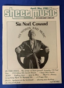 Sheet Music Magazine April-May 1983. Standard Organ. Vol 7, No 4 - Picture 1 of 3