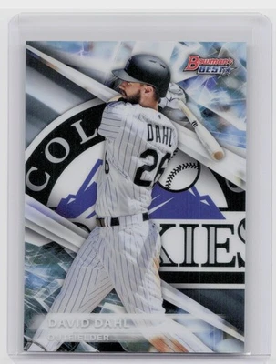 2016 Bowman's Best David Dahl #TP-32 Rockies Top Prospects Refractor - Image 1 of 2