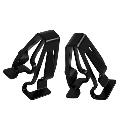 Par de retenedores de clip para visera de sol negro L & R para Lincoln MKX 16-18 13-20 MKZ Foto 1 de 4