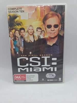 Csi Miami - Season 10 (DVD, 2012) Like New - Free Ship - #61 - image 1 of 4