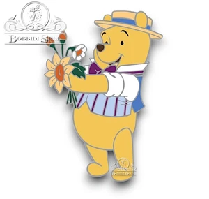 Pin Disney Winnie Fleurs OE 2025 Disneyland Paris DLP - Foto 1 di 1