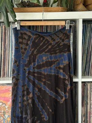 Falda Lápiz Larga Raquel Allegra Hecha a Mano Tiedye Elástica Mujer’s Talla 1 Foto 1 de 4