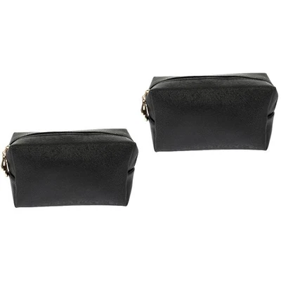  2 Pieces Schmink Beutel Reißverschlussbeutel Reise-Make-up-Tasche - Bild 1 von 4